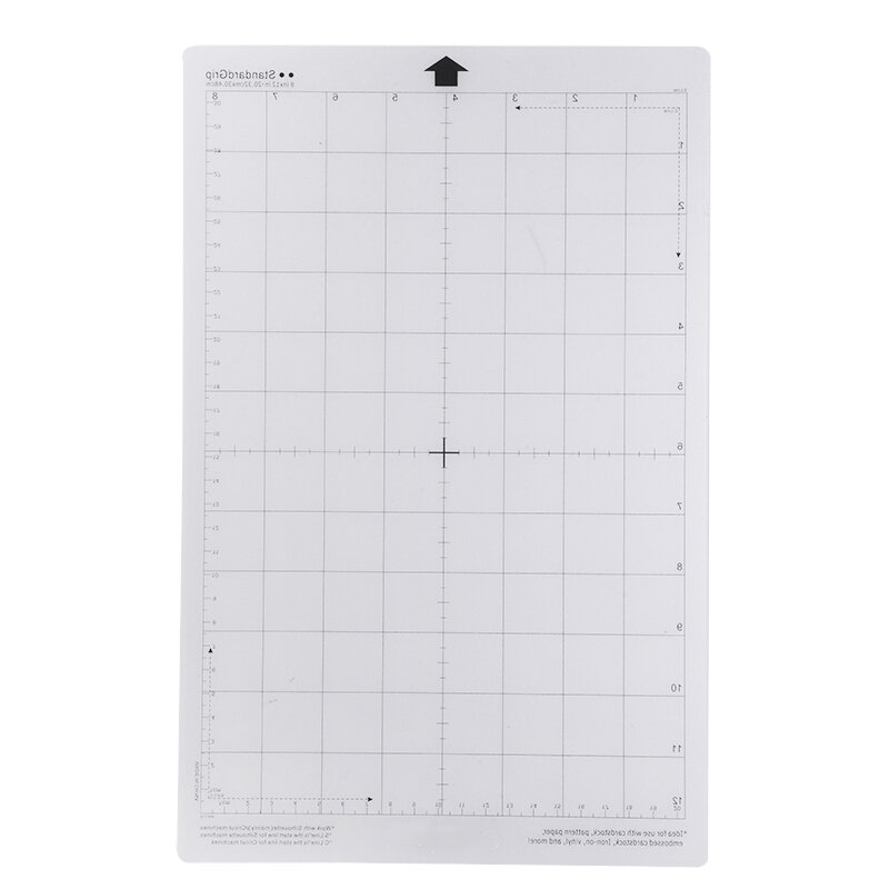 3pcs/set Replacement Cutting Mat Transparent Adhesive Mat Pad With Measuring Grid For Silhouette Cameo Plotter Machine