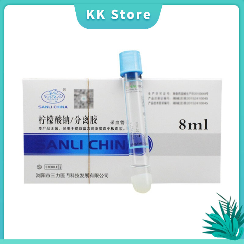 Tabung pengambilan darah sekali pakai Sodium citrate ACD Gel steril tabung pengambilan sampel darah laboratorium PRP tabung