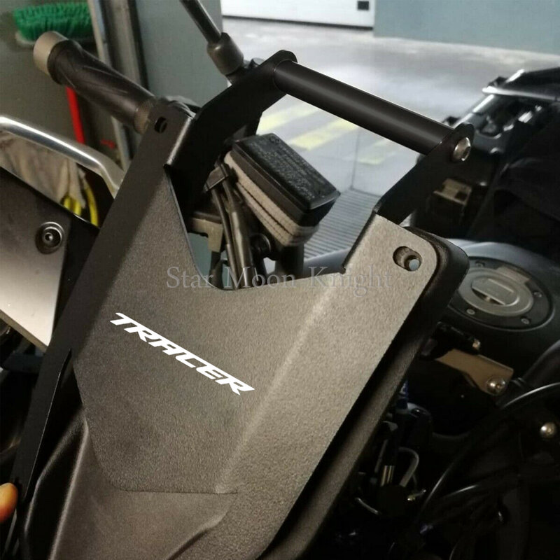 حامل لدراجة نارية ياماها MT07 Tracer 700 2016-2020 حامل الهاتف المحمول نظام تحديد المواقع والملاحة لوحة قوس