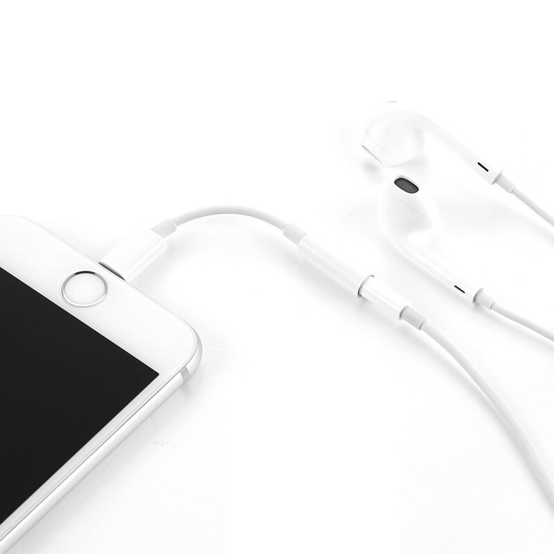 Lighting to 3,5 мм Jack AUX аудио адаптер для iPhone 7 8 Plus X XR XS 11 Pro Max конвертер наушников музыкальный разъем адаптер кабель