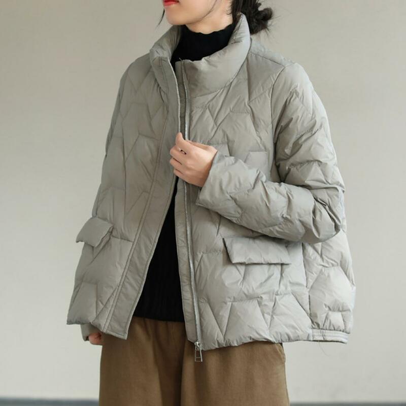 Alta qualidade para baixo jaqueta de pele-amigável confortável packable acolchoado casaco puffer jaqueta puffer casaco