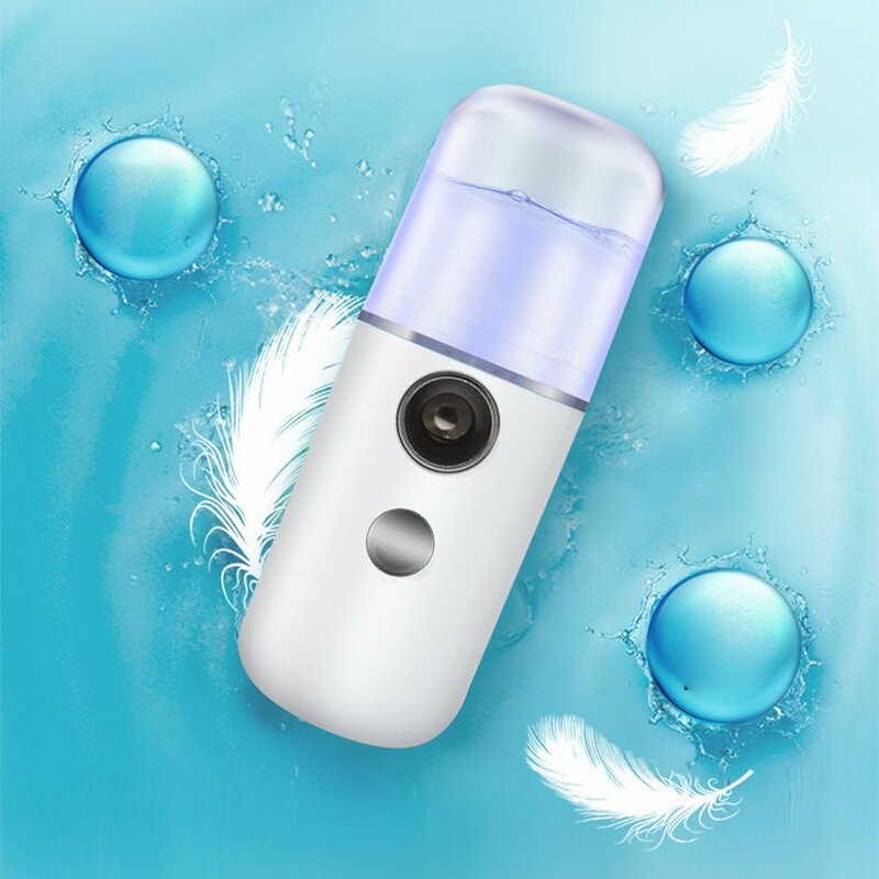 USB Humidifier Rechargeable Nano Mist Sprayer Facial Nebulizer Steamer Moisturizing Beauty Instruments Face Skin Care Tools