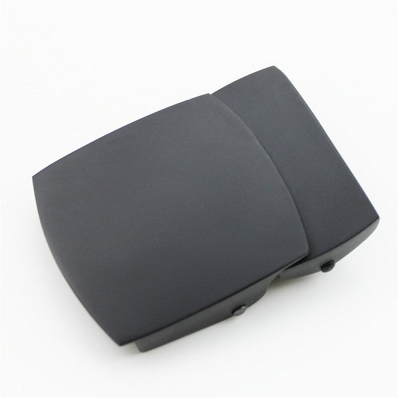 Metel Buckle สำหรับ3.8ซม.ผ้าใบเข็มขัดผ้าฝ้ายสีดำกระชับ Leisure กางเกงยีนส์ Cinto อุปกรณ์เสริมไม่มี Unisex กลางแจ้งอัลลอยด์สังกะสี