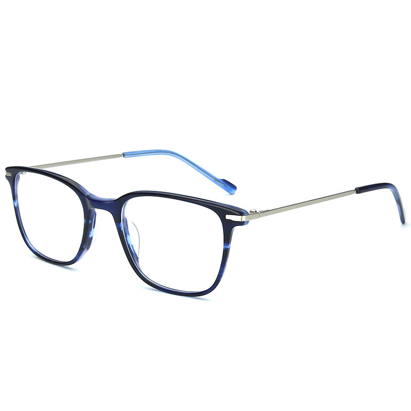BLUEMOKY-스퀘어 처방 안경 근시 광학 원시 안경 프레임 여성 안티 블루 레이 광 변색 투명 안경