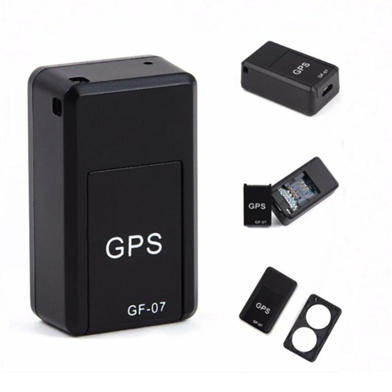 Rastreador GPS Mini GF07, localizador de GPS para coche, rastreador antirrobo, rastreador de Gps para coche, dispositivo de seguimiento de grabación antipérdida, Control por voz