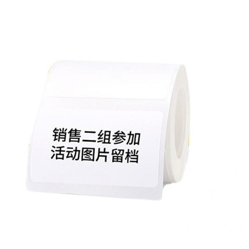 Etiqueta térmica não fácil da impressão da ruptura do papel aplicação larga prática portátil que desvanece a impressão etiqueta