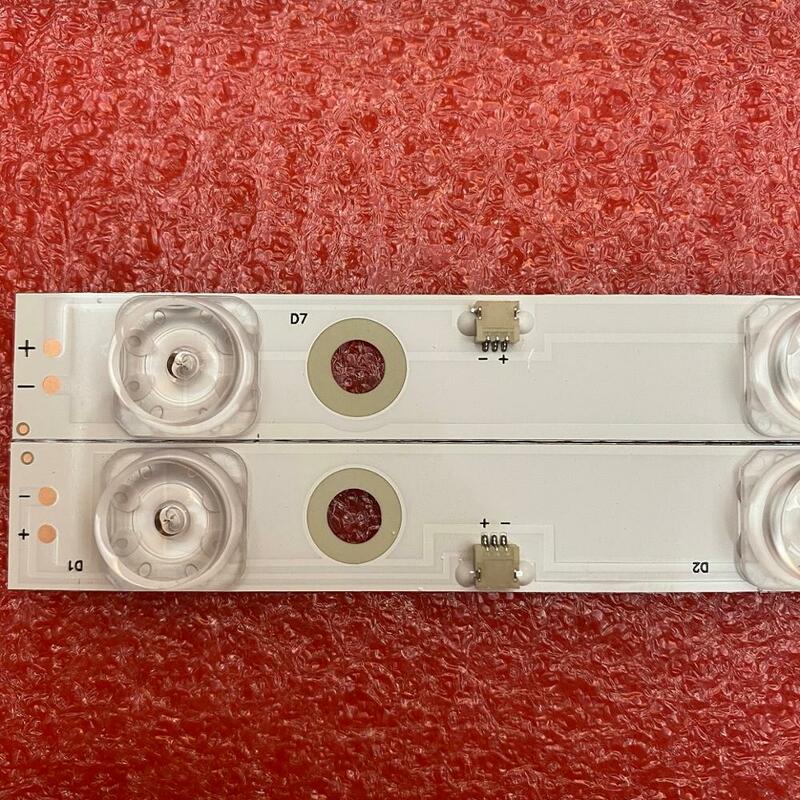 Kit de bandes de rétroéclairage LED pour Panasonic Cruc48AS640B Cruc48AX630B Cruc48AX630E Cruc48AXW634 Cruc48AXR630 480TV05 480TV06 V2 R L, 12 pièces