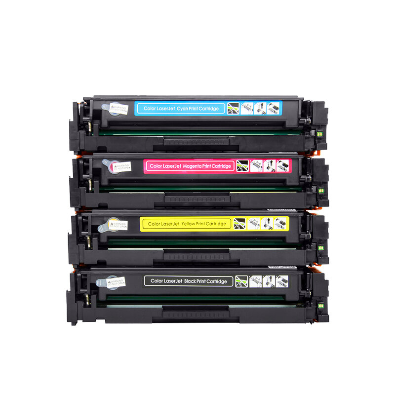 1SET Compatible for hp 203A CF540A 540a toner cartridge LaserJe Pro M254nw M254dw MFP M281fdw M281fdn M280nw printer