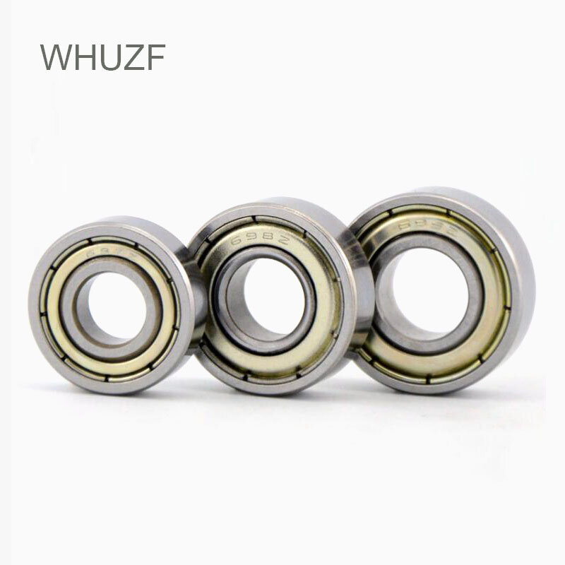 WHUZF-Rodamientos de bolas de ranura profunda, 2 piezas, 6905ZZ, 6905-2RS, 25X42X9, 6905, 6905Z, 6905RS, ABEC-1, una sola fila