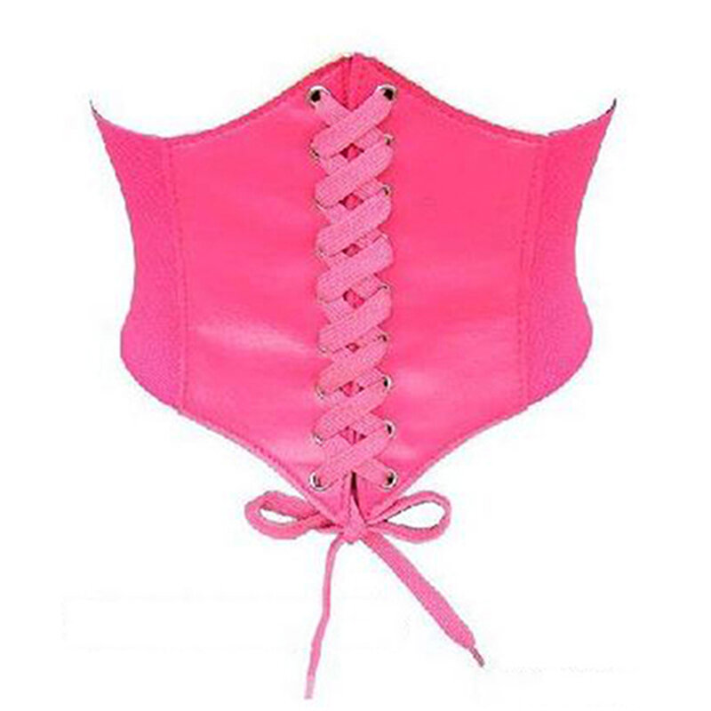 Cintura corsetto per donna moda femminile ecopelle vita larga cintura stretta corsetto cintura elastica in vita ремень женский