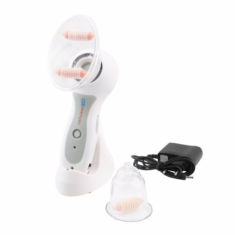 Face Body Vacuum Anti-Cellulite Massage Roller Massaging Slimmer Device Fat Burner Therapy Treatment Loss Weight Tool EU/US Plug
