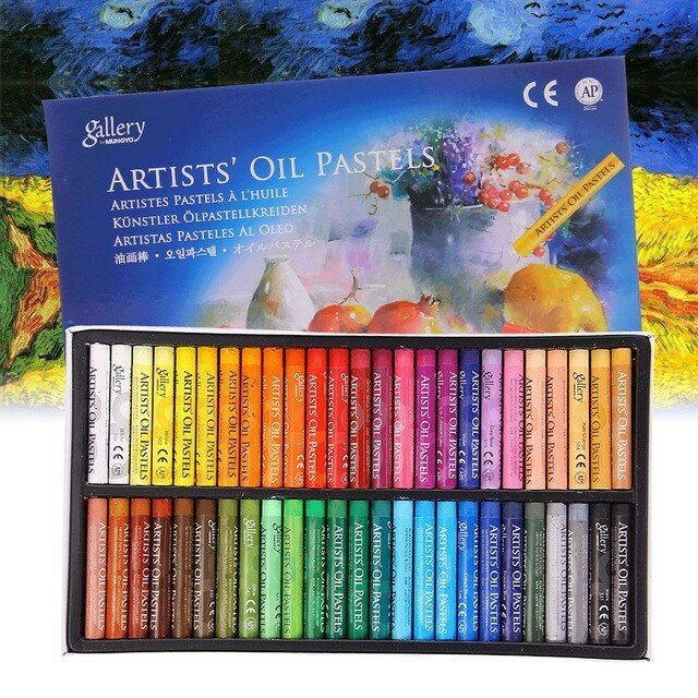 Juego de lápices de colores Pastel para dibujo, Set de 12/25/48 colores de grafiti suave, material de papelería escolar