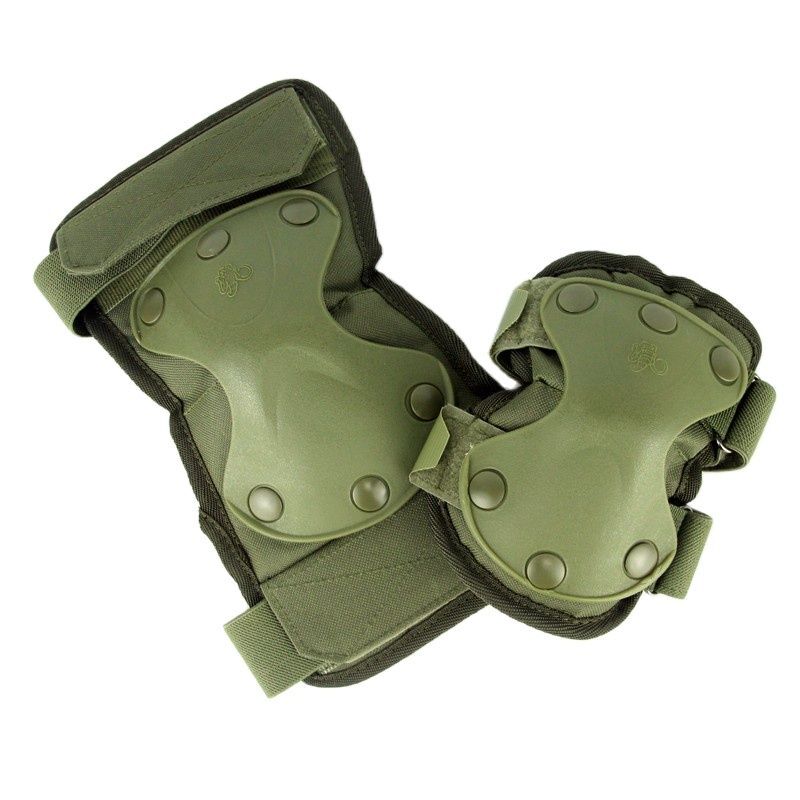 SMTP E19รัสเซียทหารกองทัพรัสเซียพัดลมพิเศษ Forces 6B51ยุทธวิธีป้องกันขนาดเล็กสีเขียว Man Camouflage Kneecap Elbow Pads