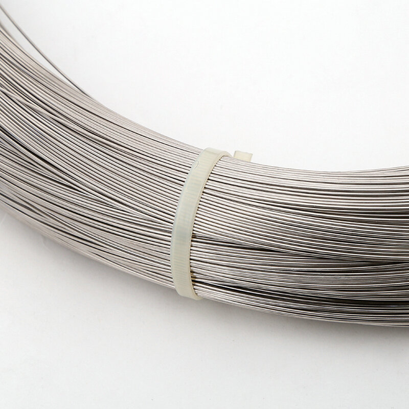 1PCS 10M Stainless Steel Spring Wire Hard Wire Rope Single Full Hard Wire 0.3-3MM Spring Steel Wire