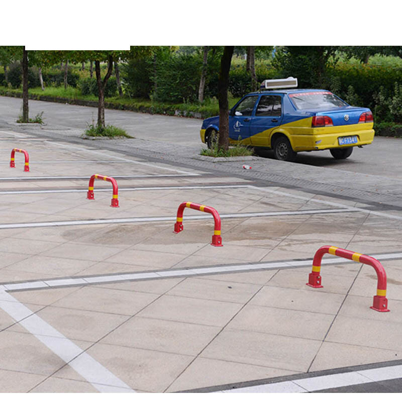 Staal U-Vorm Prive Auto Handleiding Parking Slot Met Sleutel Voor Parkeerplaats Management
