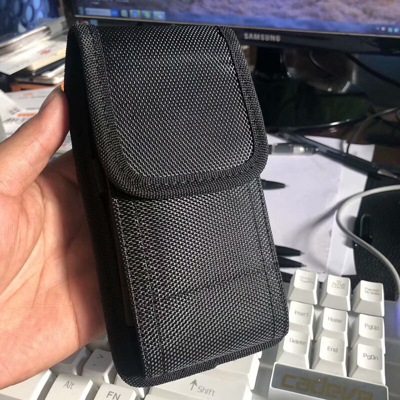 2019 Retro Menกระเป๋าClassic Blackกระเป๋าเข็มขัดแขวนเอวกระเป๋าเข็มขัดกระเป๋าสำหรับiPhone Fanny Packใหม่