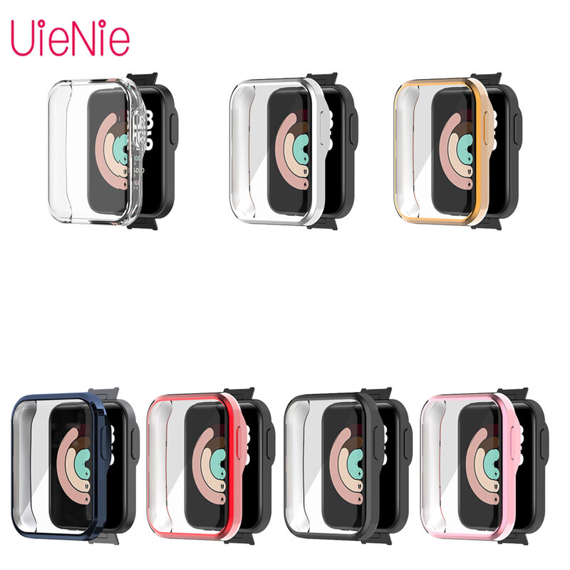 Новая Водонепроницаемая Защита экрана для Mi Watch Lite/Redmi Гальванизированный полноразмерный защитный чехол из ТПУ для Mi Watch Lite