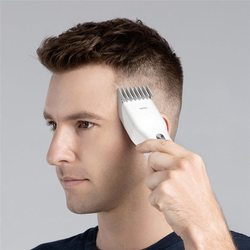 ENCHEN Boost pemotong rambut elektrik, mesin pemotong rambut tanpa kabel Tipe C dapat diisi ulang profesional untuk pria dan dewasa anak-anak