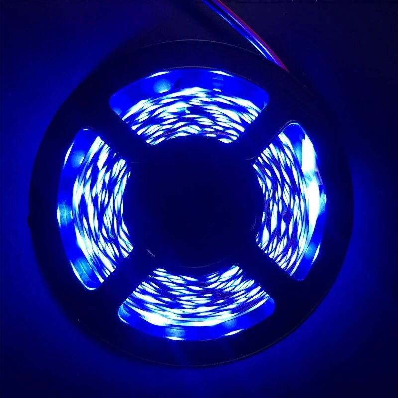 Fita LED para decoração de casa, fita flexível, fita de diodo, RGB e cores únicas, alta qualidade, 12V, 5m, 300 LEDs, SMD 3528