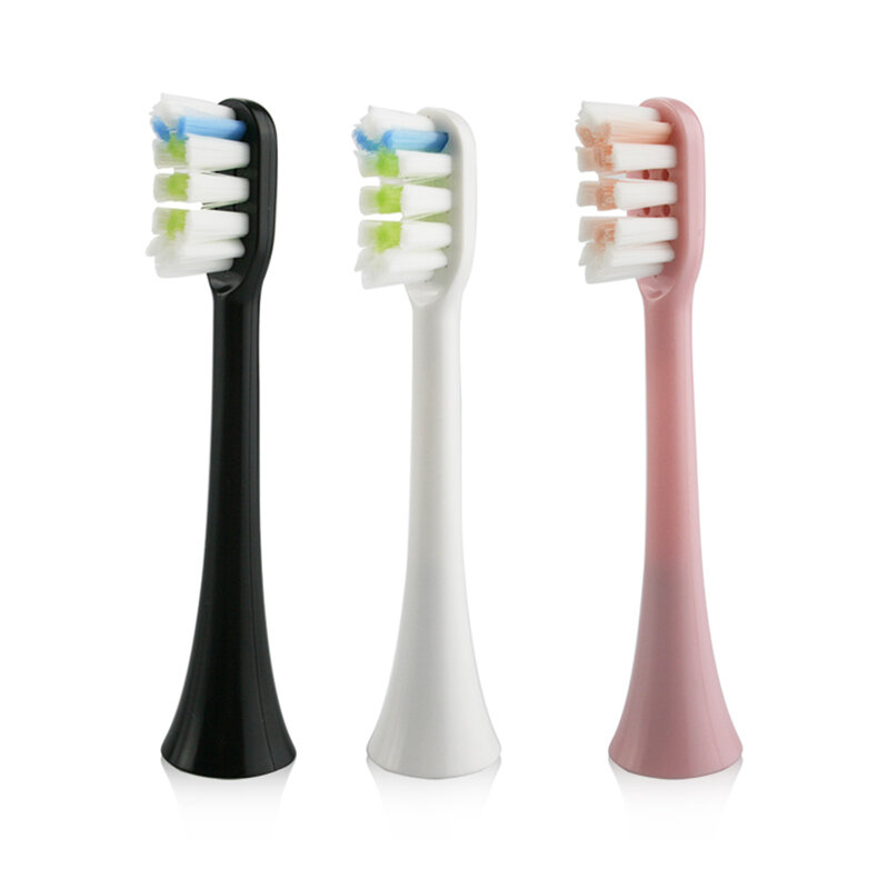 Cabezas de cepillo de dientes eléctrico Xiaomi SOOCAS X3 SOOCARE, reemplazo de cerdas de calidad alimentaria, cabezales de cepillo de dientes con tapa antipolvo
