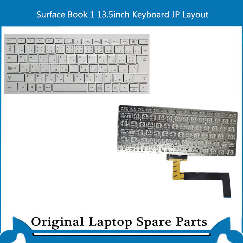 Original para microsoft surface 13.5 Polegada teclado japão layout 1703 1705 1704 testado bem