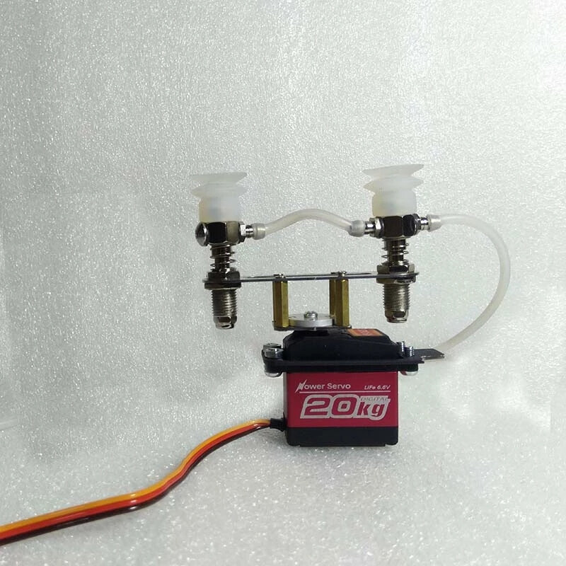 Válvula de bomba de aire de brazo de Robot, controlador de interruptor electrónico PWM, ventosa de vacío con Kit manipulador de Panel de Control Servo Arduino