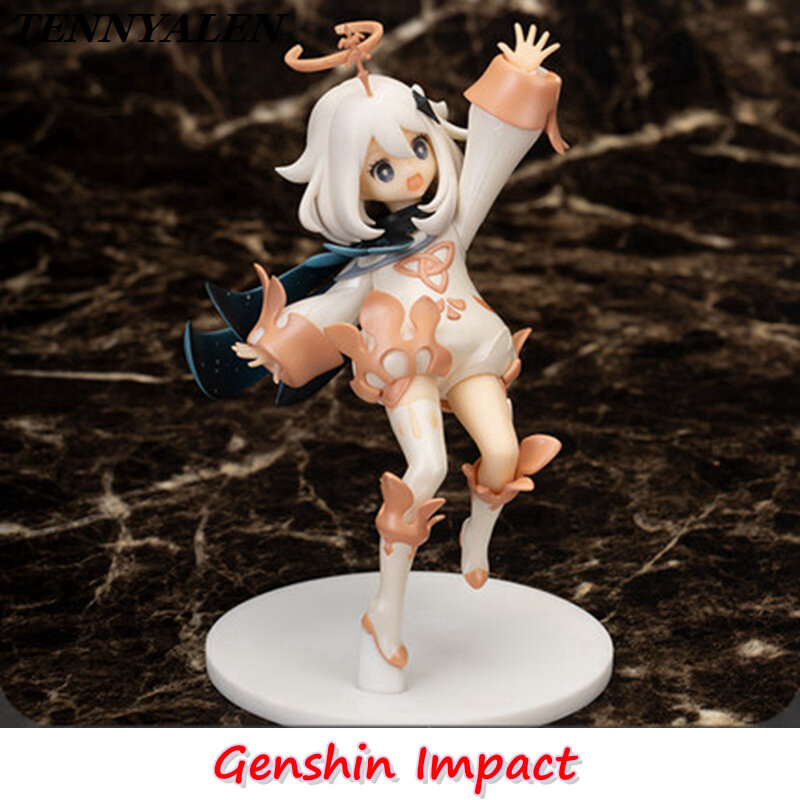 6.18 oficial jogo limitado genshin impacto cosplay figura projeto paimon adereços anime boneca acessórios presentes do feriado crianças brinquedos