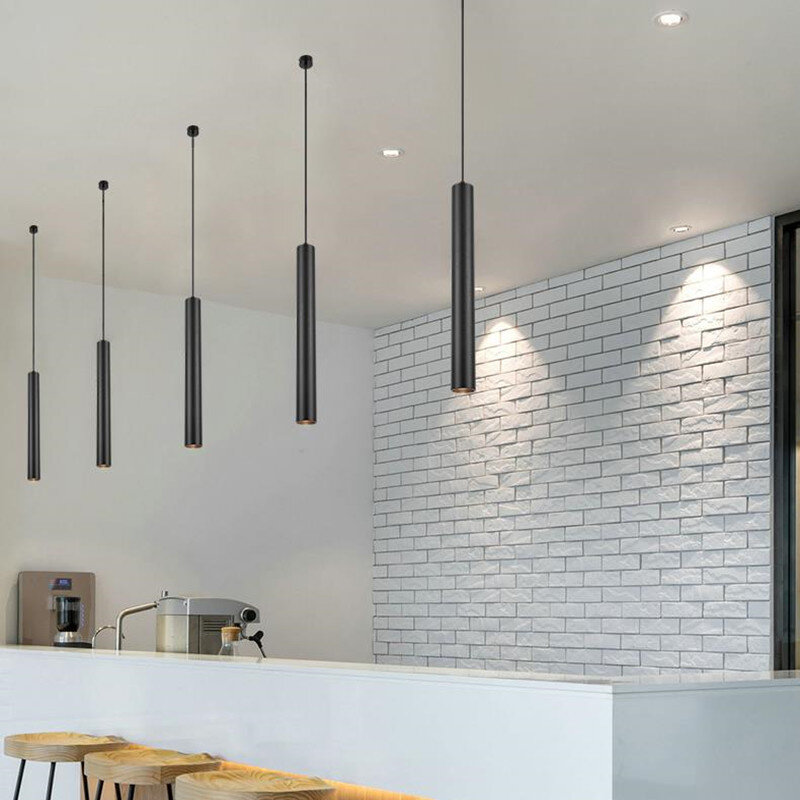 Lampe Led suspendue au design nordique moderne, idéal pour une chambre à coucher, une cuisine, une salle à manger, un magasin ou un arrière-plan, ac 110/220V, 12w