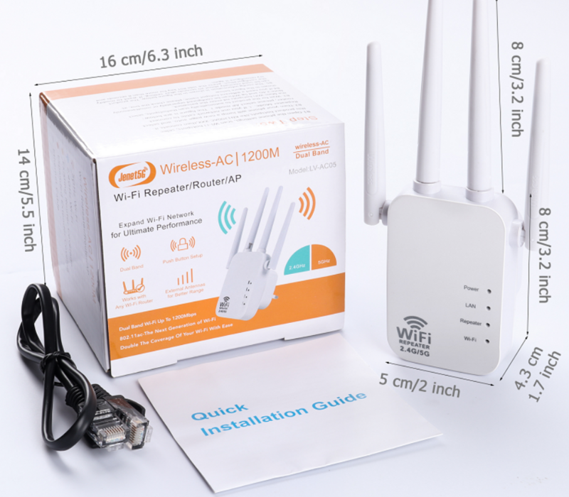 Répéteur WiFi CPE sans fil, 300Mbps, 802.11N, 2.4 ghz, extension, avec prise US /AU/EU/ UK