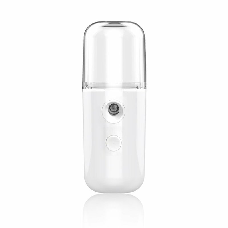 Nano Spray Water Replenisher Hydration Instrument Mini Portable Rechargeable Facial Steamer Beauty Moisturizing Humidifier