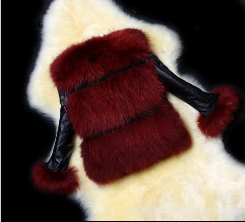 Новинка осенне-зимнее пальто в европейском и американском стиле из искусственного меха модное короткое пальто из искусственного лисьего меха