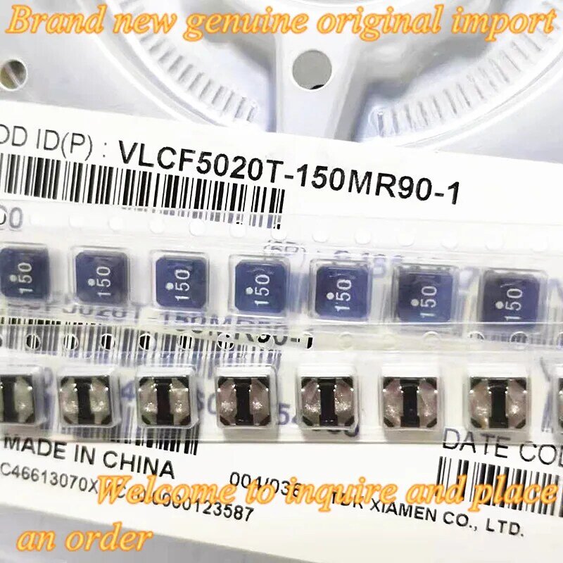 무료 배송 모든 5PCS VLCF5020T-150MR90-1 원래 스팟 5x5x2mm 15UH 패치 차폐 전원 인덕터