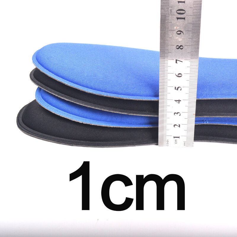2 pasangan perlahan rebound memori Foam Insole Shoes Pad Sweat Breathable Cushion Super Soft Insole Sweat Absorption Running Cushion