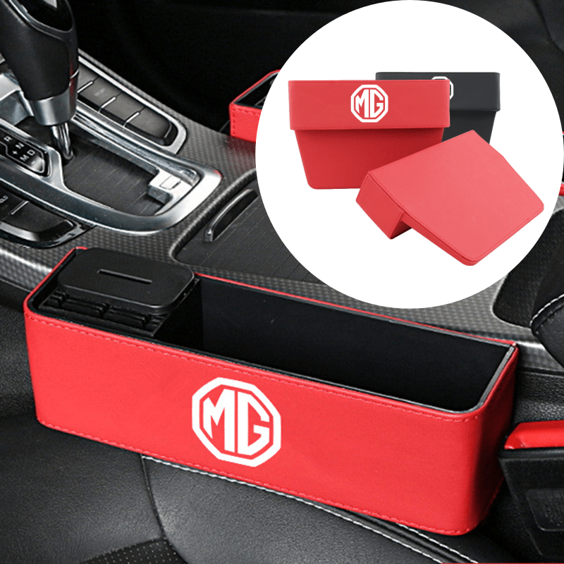 Аксессуары для салона автомобиля, автомобильный ящик для хранения с центральным управлением, Многофункциональная Кожаная Коробка для MG GT ...
