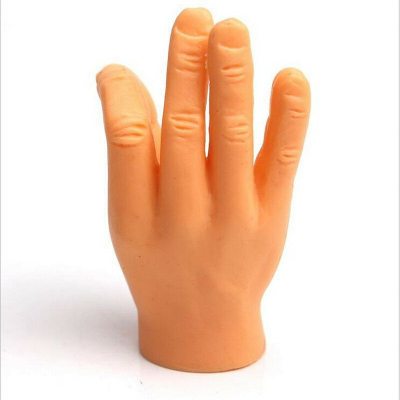 2Pcs Cartoon Funny Finger Hands And Finger Feet Set giocattoli creativi per le dita intorno al piccolo modello di mano giocattoli regalo di Halloween