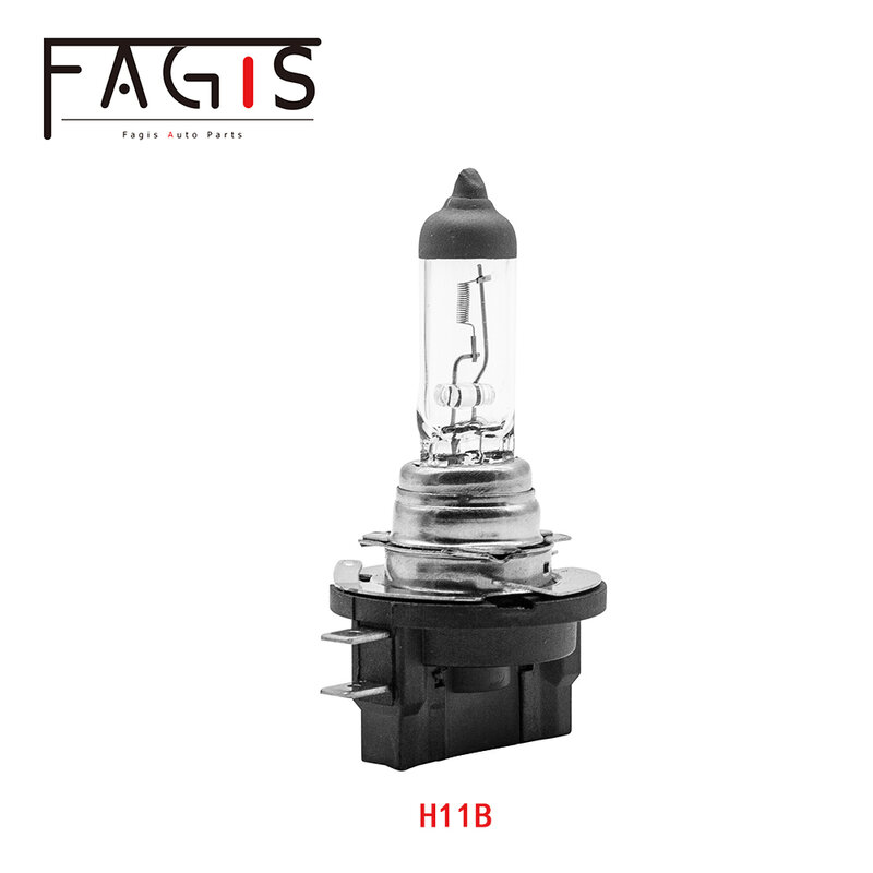Fagis 2 sztuk oryginalny H11B H8B 12v 55w 35W jasne reflektor samochodowy samochodowe lampy przeciwmgielne żarówki halogenowe najlepsza jakość UV szkło kwarcowe