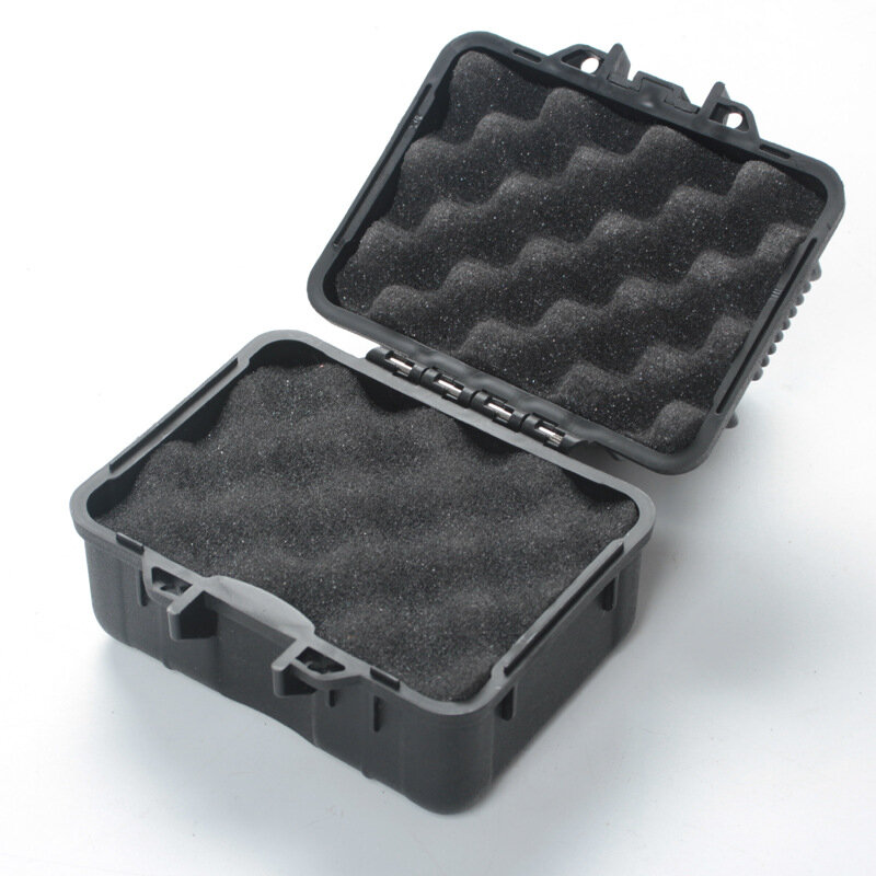 Acessórios de caça abs munição escopo vista caixa de ferramentas caixa de armazenamento à prova de choque à prova dshock água paintball equipamentos caixa de armazenamento recipiente