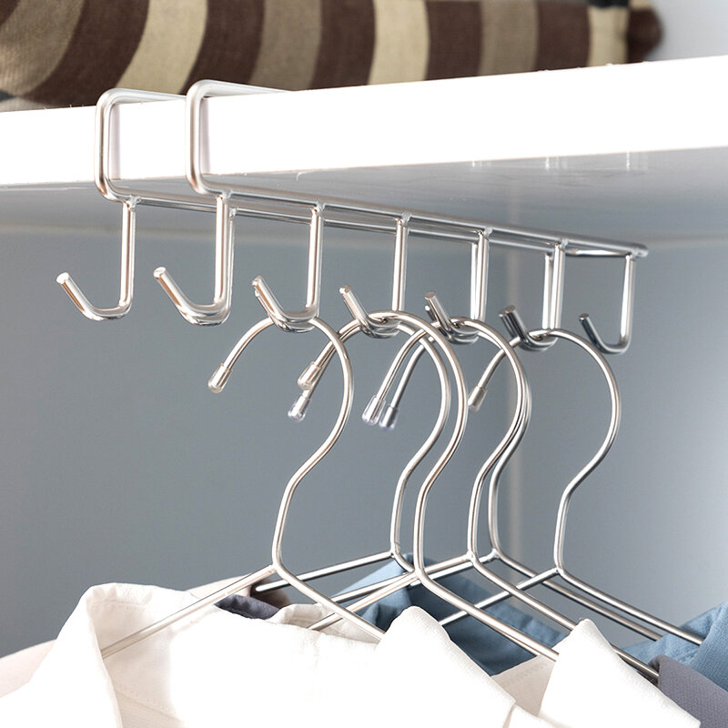 ORZ-Crochets pour serviettes de cuisine, étagère de rangement pour ustensiles, cintres de garde-robe, étagères de rangement pour armoire, commodité, 007