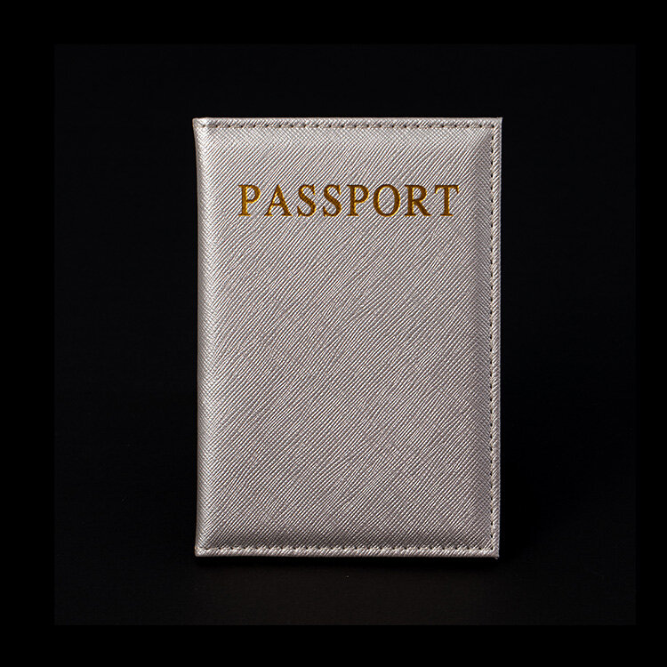 女性のための柔らかいpuレザーのパスポートカバー,旅行のためのかなり保護