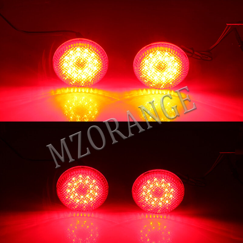 2Pcs LED luce Stop freno spia per Nissan/Qashqai/Trail/per Toyota/Corolla coda paraurti posteriore riflettore luci fendinebbia