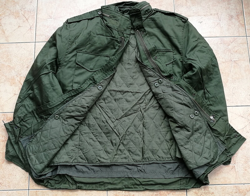 남성용 육군 야전 재킷 패딩 안감 야외 코튼 파카, 럭셔리 M65, 봄 가을 겨울 하이킹 사냥, 3 in 1 패딩 재킷