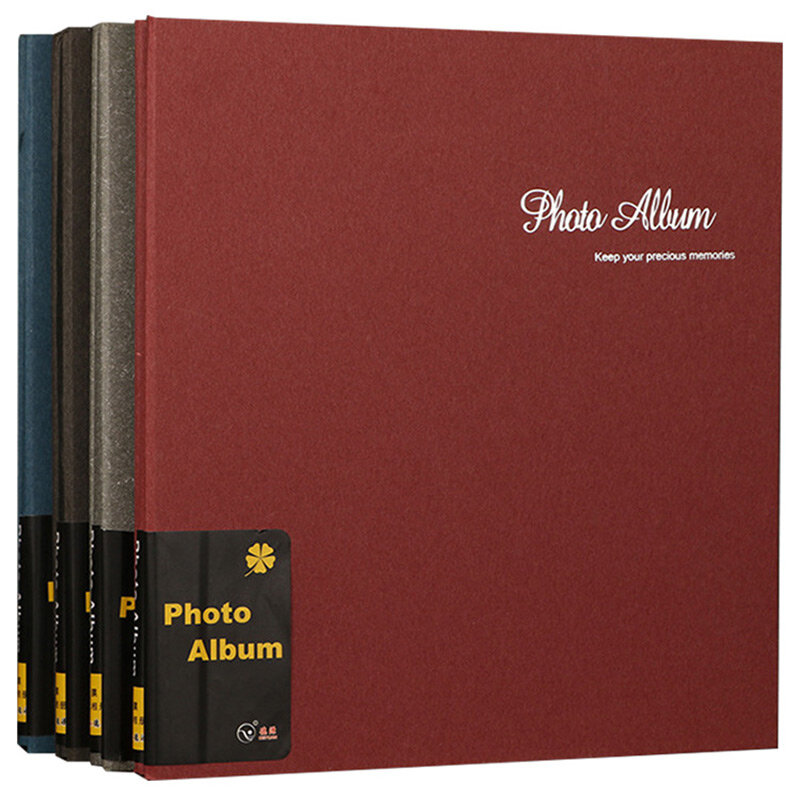 18 Inch Self Adhesive Film Covered Album Manual Picture Album Kid Growth Memorial Photo Album For Birthday Gift Lover Scrapbook