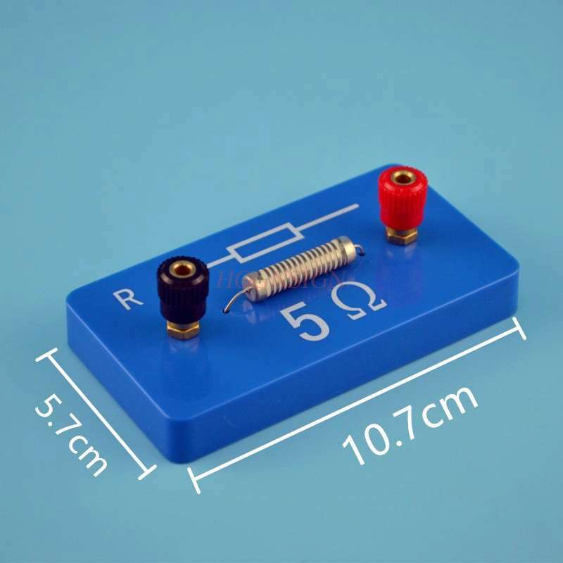 Resistance coil fixed resistance magnetic suction type electricity demonstration box teacher accessories 5 ohm fixed resistance
