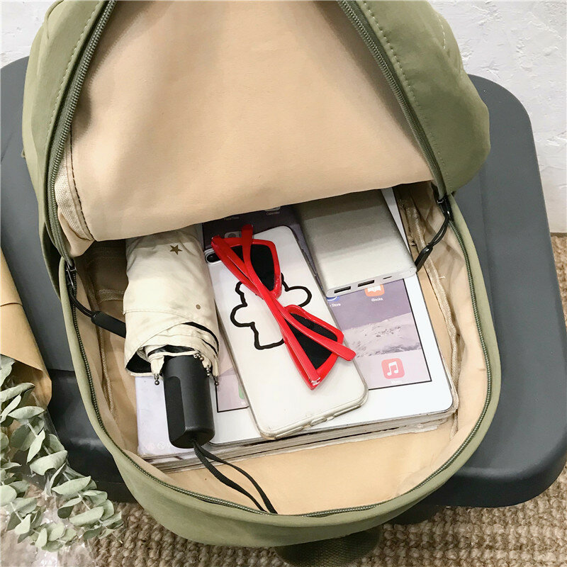 3 conjunto de sacos de escola para meninas adolescentes crianças estudante mochila viagem adolescente bolsa de ombro da criança mochila nova feminina