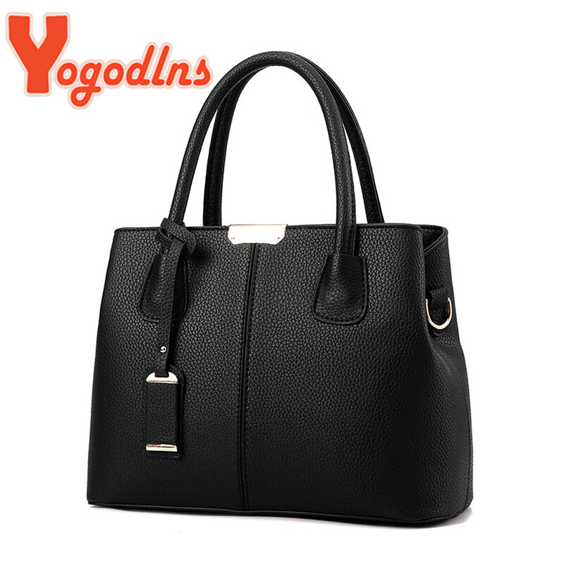 Yogodlns tas jinjing kulit wanita bermerek desainer terkenal tas tangan wanita mewah baru tas bahu modis dompet