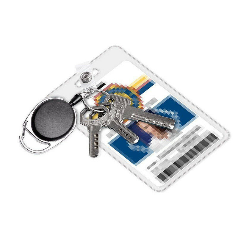 ผู้ถือบัตรพวงกุญแจพยาบาลอุปกรณ์เสริมป้ายชุดLanyard IDผู้ถือสายรัดคอพยาบาลธุรกิจการ์ดHolde Key Holder
