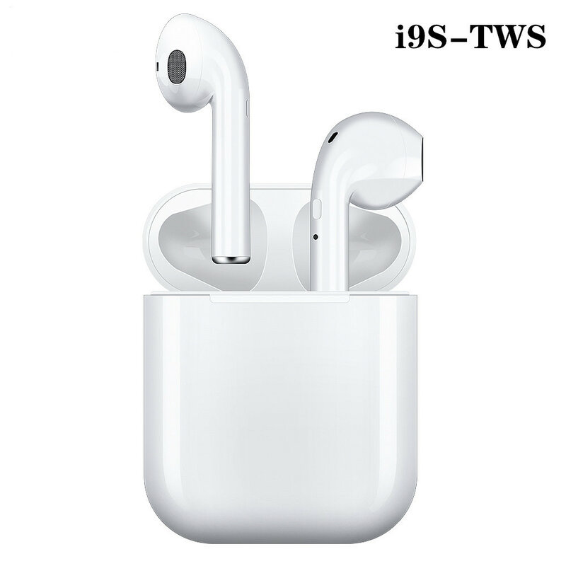 i9s Tws Wireless Bluetooth 5.0 Earphone Mini Earbuds With Mic Charging Box Sport Headset For Smart Phone