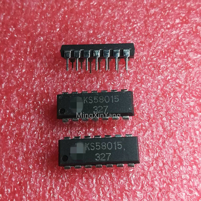 Puce IC de Circuit intégré KS58015 DIP-14, 5 pièces