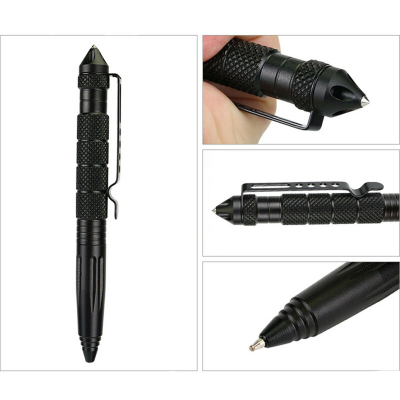 Self-Defense Tactical Pen, Segurança Pessoal, Armas de Proteção, Emergency Glass, Breakon Survival Tool, Anti Skid