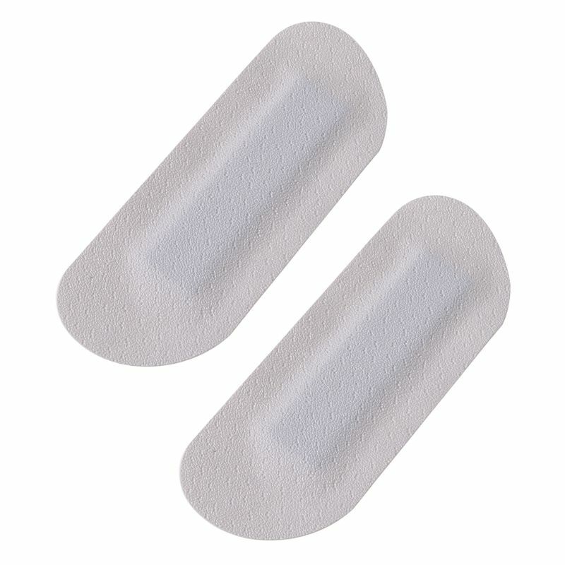 1 par de protectores de talón de cuero de imitación para el cuidado de los pies, almohadilla de talón para el dolor de espalda